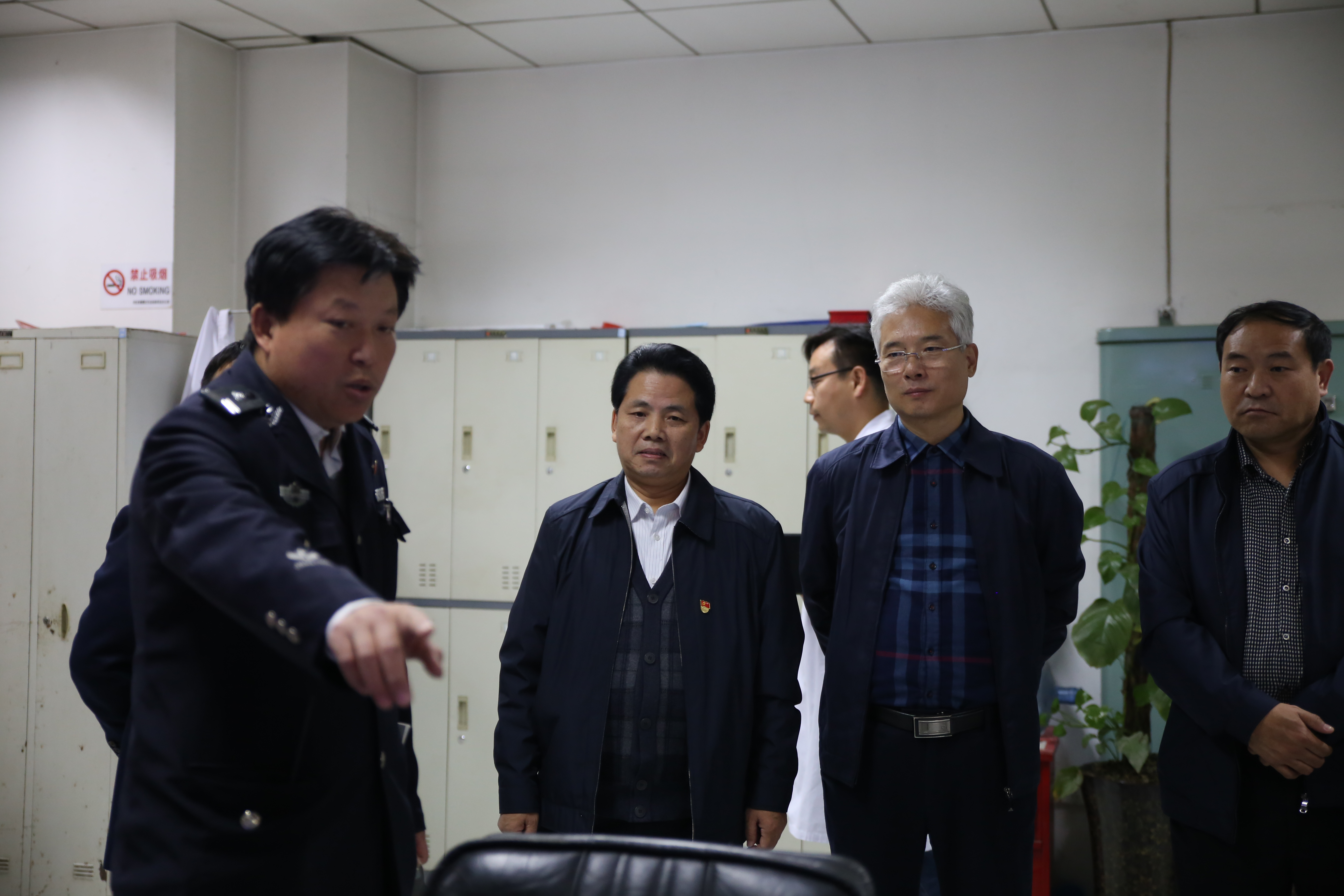 省卫计委巡视员王宝山到我院督查工作